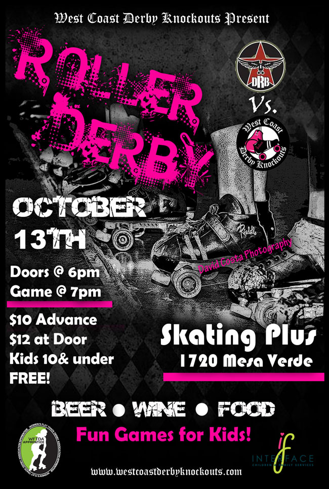 WCDK vs. Derby Revolution of Bakersfield @ Skating Plus | Ventura | California | United States
